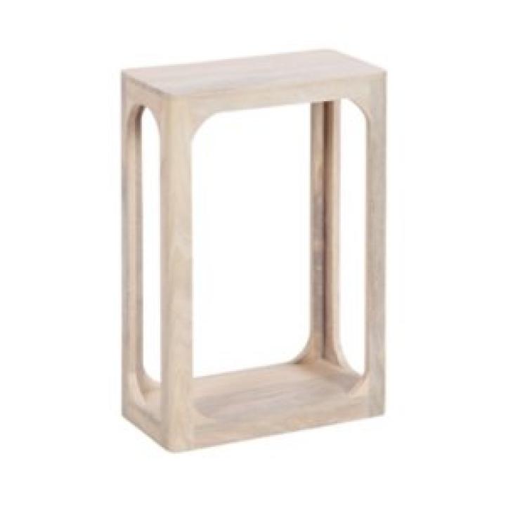 White Wood Dahl Accent Table