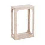 White Wood Dahl Accent Table