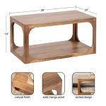 Natural Wood Dahl Coffee Table