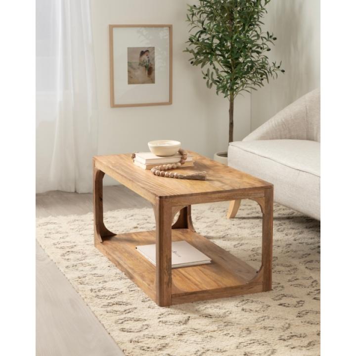 Natural Wood Dahl Coffee Table