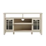 Cream Transitional 2-Door Sideboard TV Stand