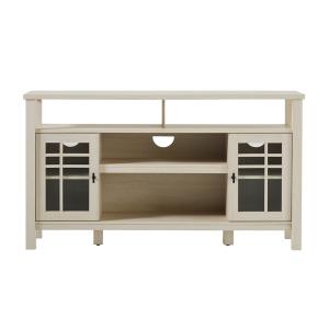 Cream Transitional 2-Door Sideboard TV Stand