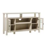 Cream Transitional 2-Door Sideboard TV Stand