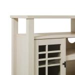 Cream Transitional 2-Door Sideboard TV Stand