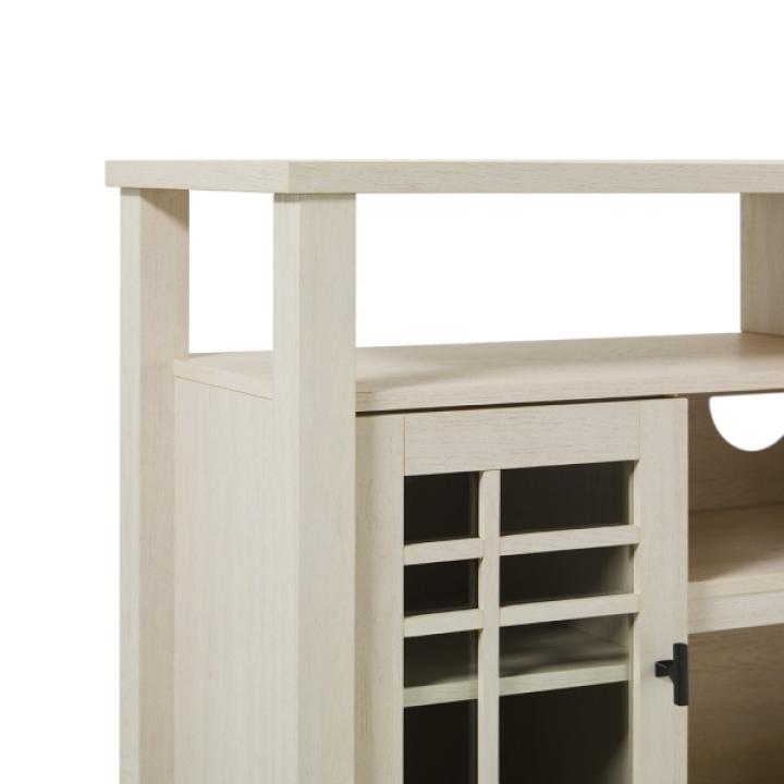 Cream Transitional 2-Door Sideboard TV Stand