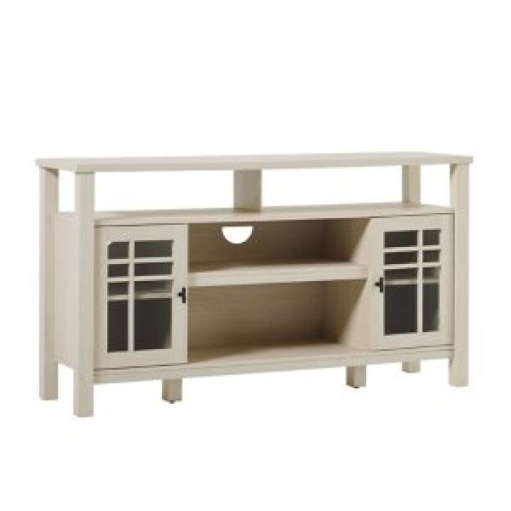 Cream Transitional 2-Door Sideboard TV Stand