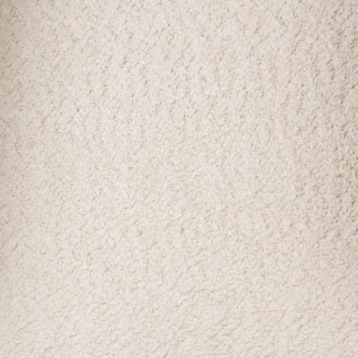 Cream Boucle Upholstered Dining Chairs, Set of 2