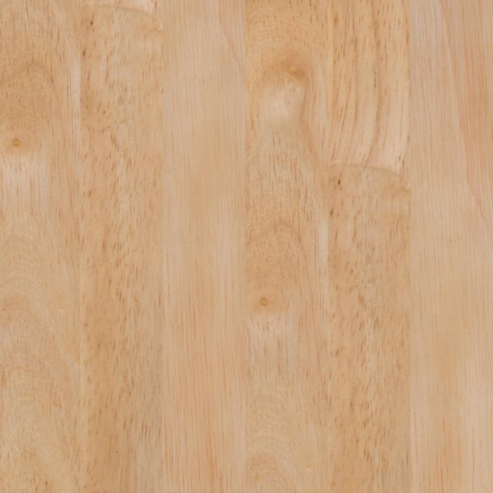 Natural Wood & Rattan Counter Stools, Set of 2