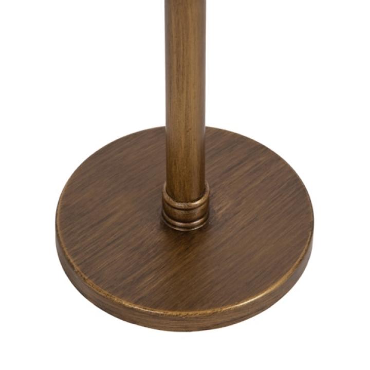 Antique Gold Metal Stratton Cocktail Table