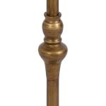 Antique Gold Metal Stratton Cocktail Table