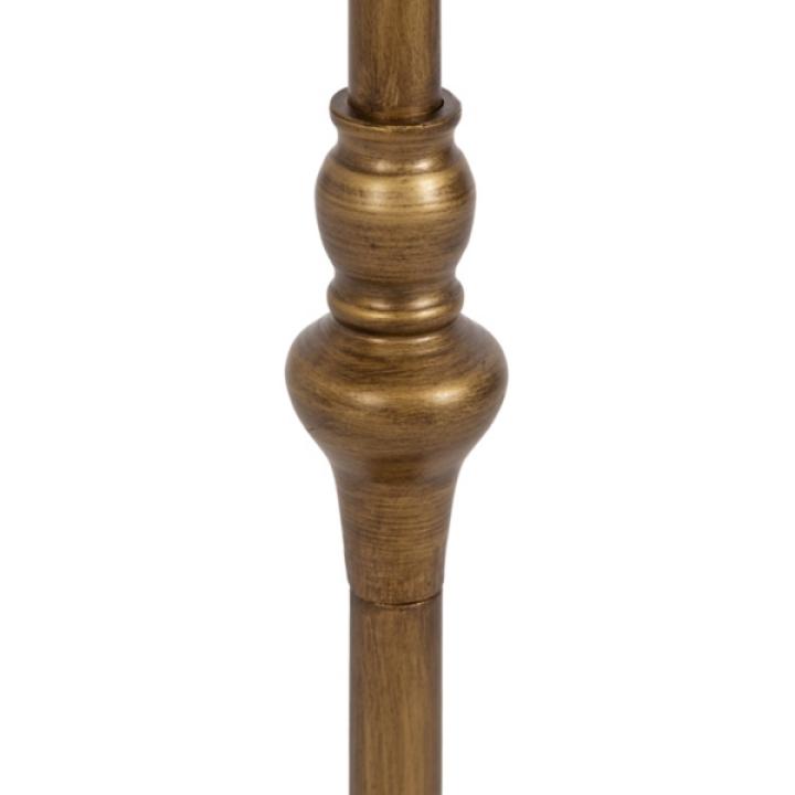 Antique Gold Metal Stratton Cocktail Table