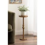 Antique Gold Metal Stratton Cocktail Table