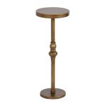 Antique Gold Metal Stratton Cocktail Table