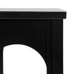Black Wood Arch Ella Console Table