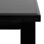 Black Wood Broadbridge Accent Table
