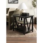 Black Wood Broadbridge Accent Table