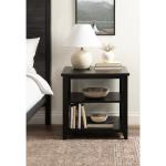 Black Wood Broadbridge Accent Table
