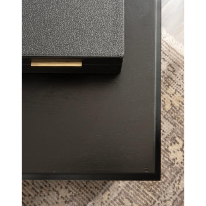 Black Wood Broadbridge Accent Table