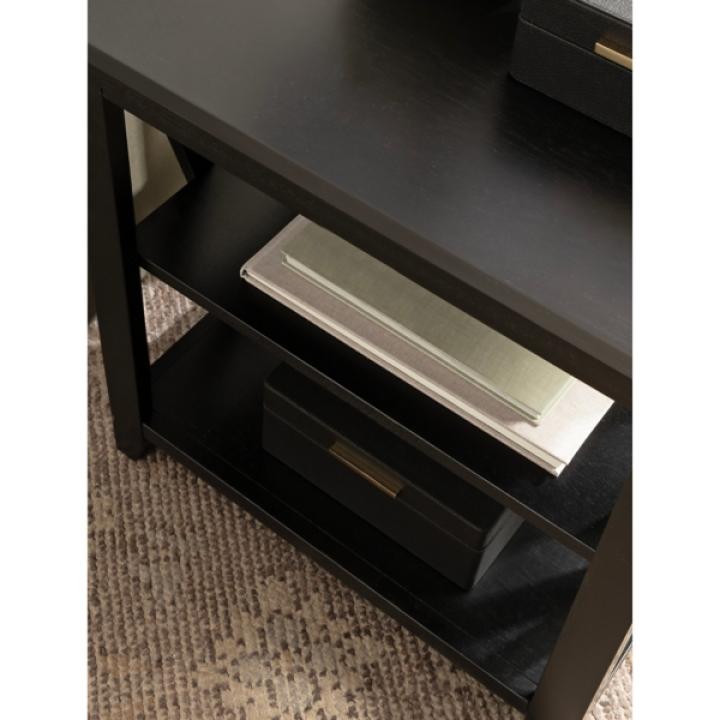 Black Wood Broadbridge Accent Table