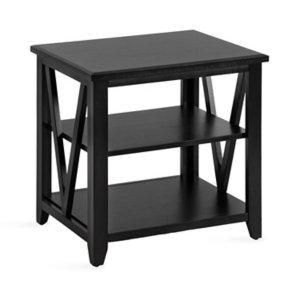 Black Wood Broadbridge Accent Table