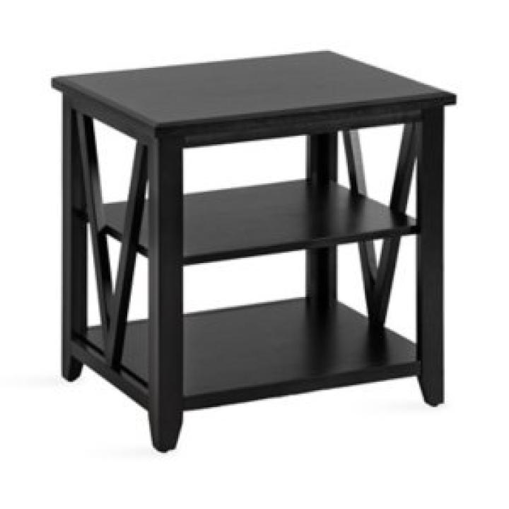 Black Wood Broadbridge Accent Table