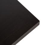 Black Wood Butterfield Pedestal Table