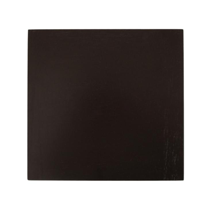 Black Wood Butterfield Pedestal Table