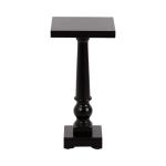 Black Wood Butterfield Pedestal Table