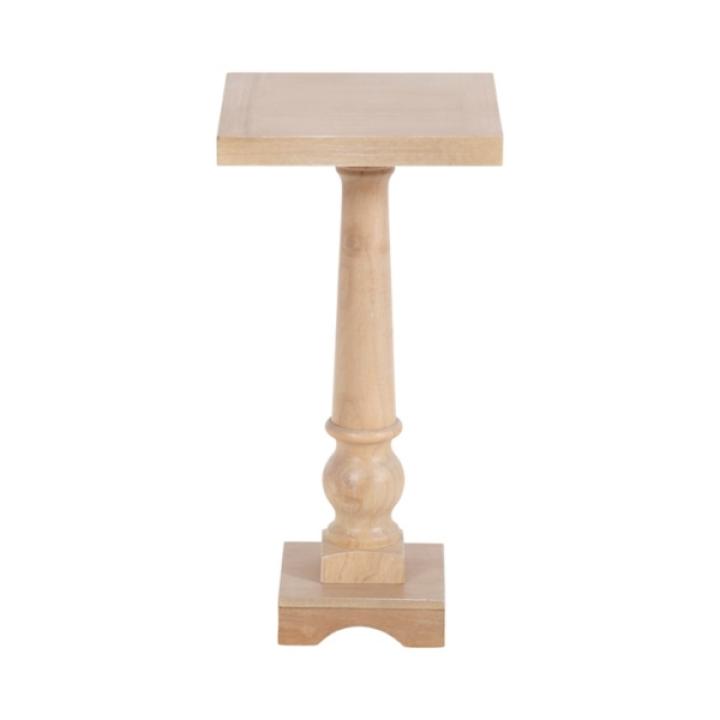 Natural Wood Butterfield Pedestal Table
