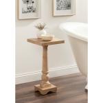 Natural Wood Butterfield Pedestal Table