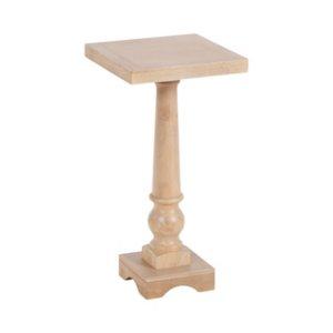 Natural Wood Butterfield Pedestal Table