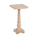 Natural Wood Butterfield Pedestal Table