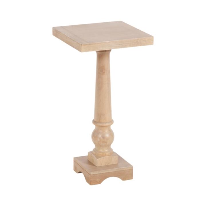 Natural Wood Butterfield Pedestal Table