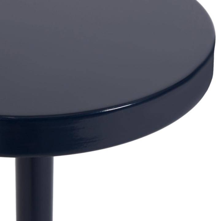 Navy Blue Metal Stratton Cocktail Table