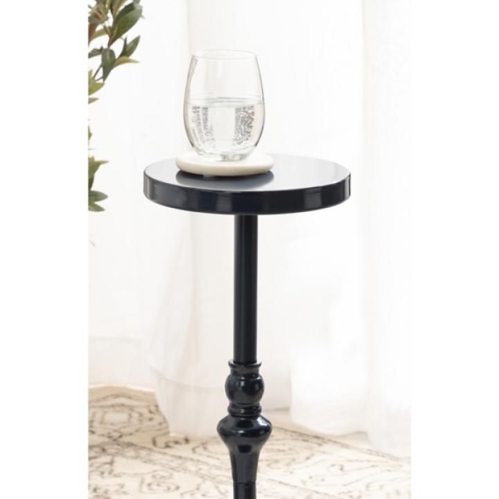 Navy Blue Metal Stratton Cocktail Table