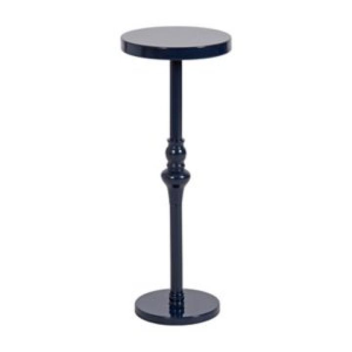 Navy Blue Metal Stratton Cocktail Table