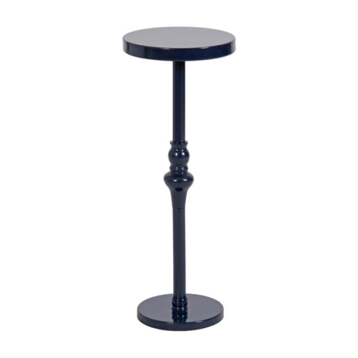 Navy Blue Metal Stratton Cocktail Table