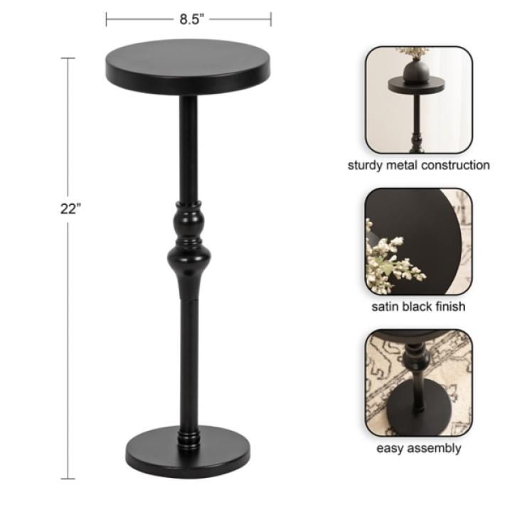 Black Metal Stratton Cocktail Table