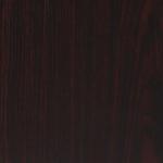 Mocha Brown Double Trestle Desk with Shelves