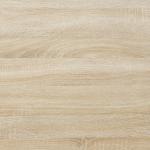 Ivory Trestle Desk with Shelves