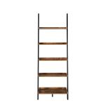 Heritage Two Tone Wood Ladder Bookshelf