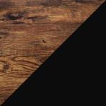 Heritage Two Tone Wood Ladder Bookshelf