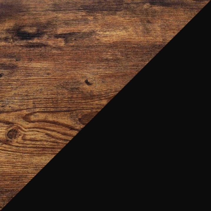 Heritage Two Tone Wood Ladder Bookshelf