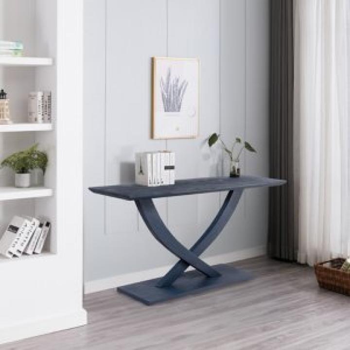 Navy Blue Ramus Console Table
