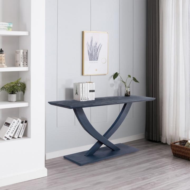 Navy Blue Ramus Console Table