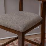 Brown Wood Drury Counter Stools, Set of 2