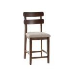 Brown Wood Drury Counter Stools, Set of 2