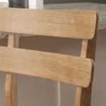 Natural Wood Drury Counter Stools, Set of 2
