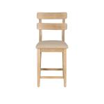 Natural Wood Drury Counter Stools, Set of 2