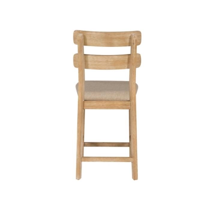 Natural Wood Drury Counter Stools, Set of 2